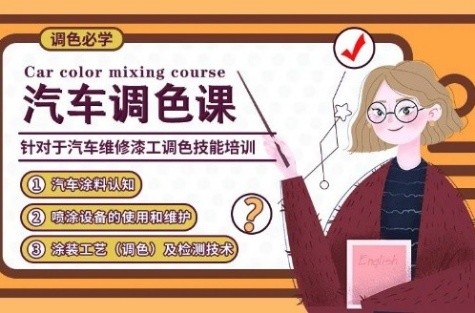 校企攜手合作丨順德中專 x 明邦化工 “汽車調(diào)色班” 即將開班<div   id=
